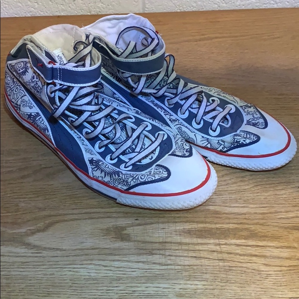 Puma Hi Top Cartoon Sneakers